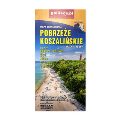 Mapa Pobrzeże Koszalińskie