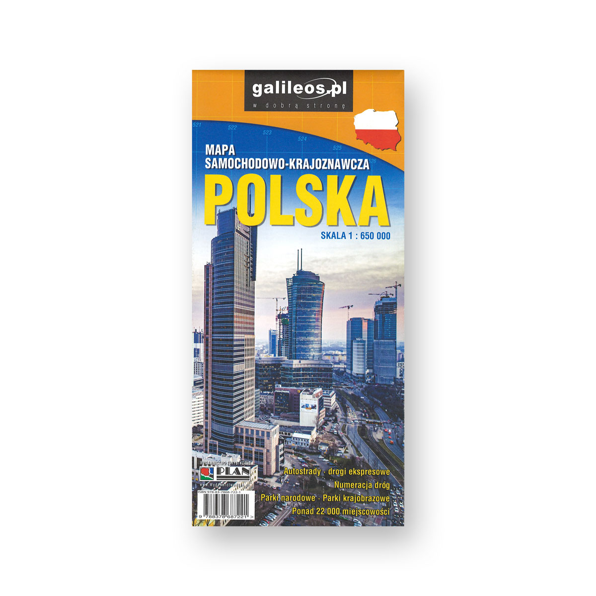 Mapa Samochodowo-Krajoznawcza Polski