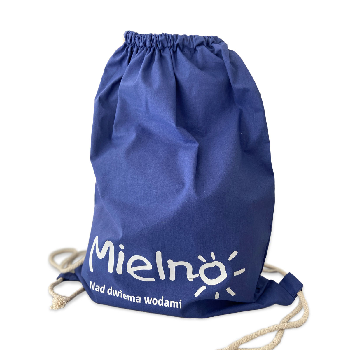 Worek bawełniany z logo Mielna